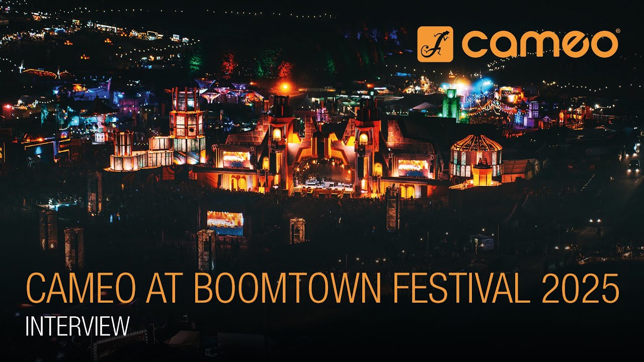 Cameo at Boomtown Festival 2025 - 550+ Fixtures in Action