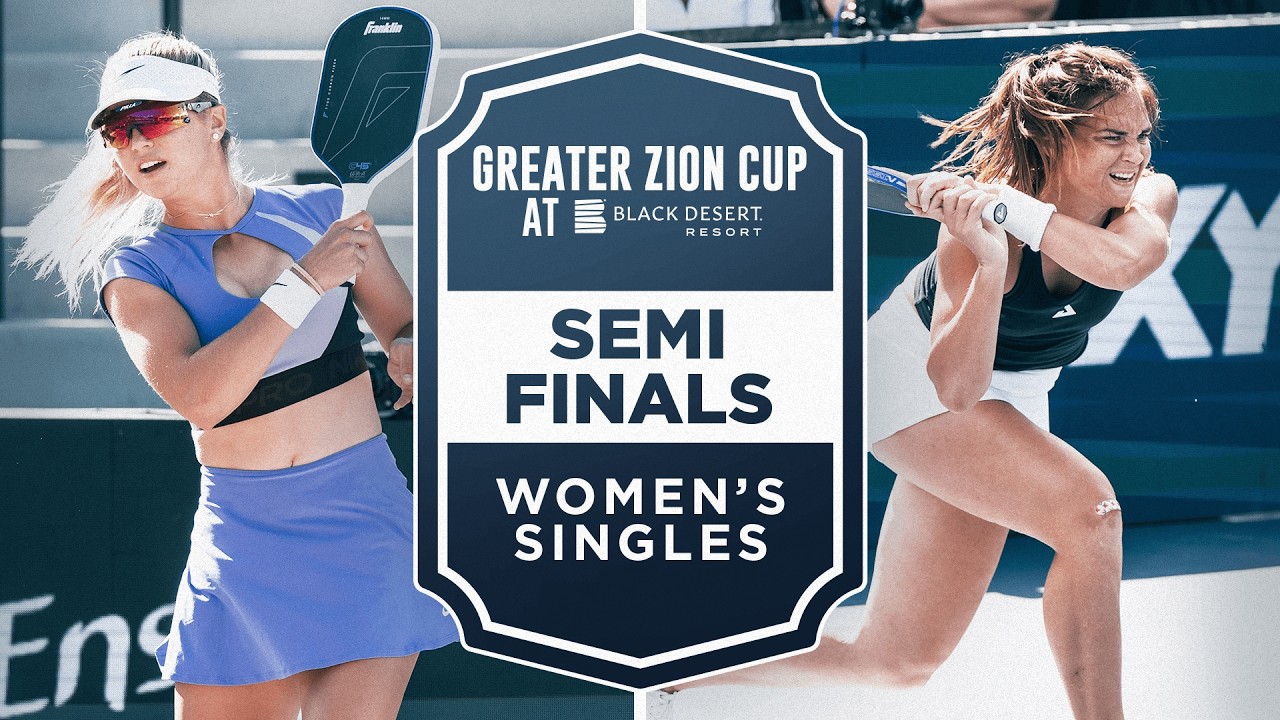 Anna Leigh Waters vs Lea Jansen at the Greater Zion Cup at the Black Desert Resort