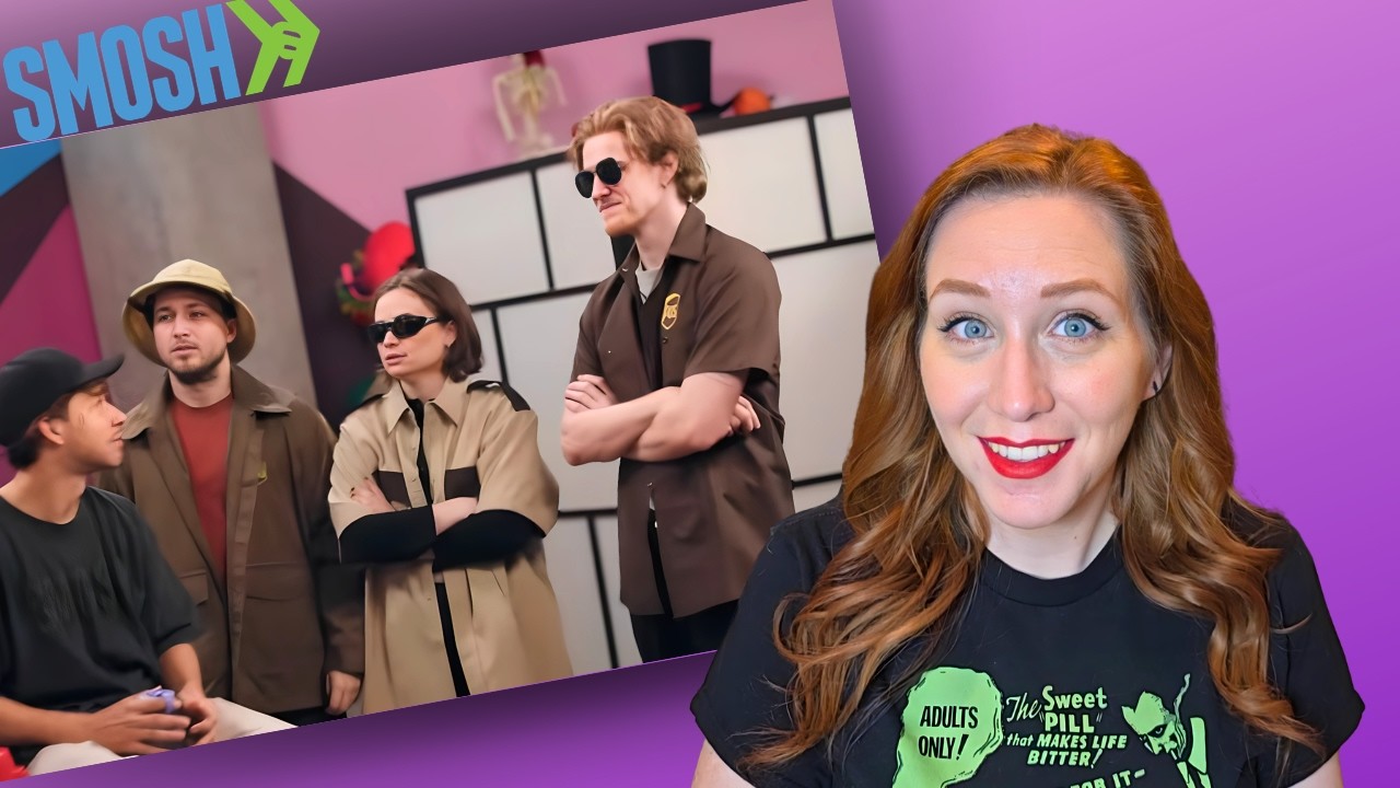 Реакция импровизатора на Smosh TNTL - Слепые пары
