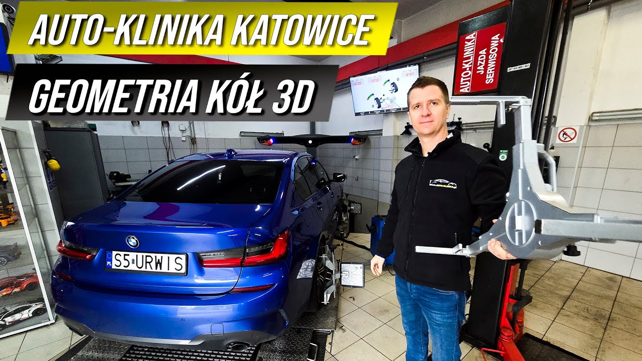 Geometria Kół 3D w AUTO-KLINIKA Katowice