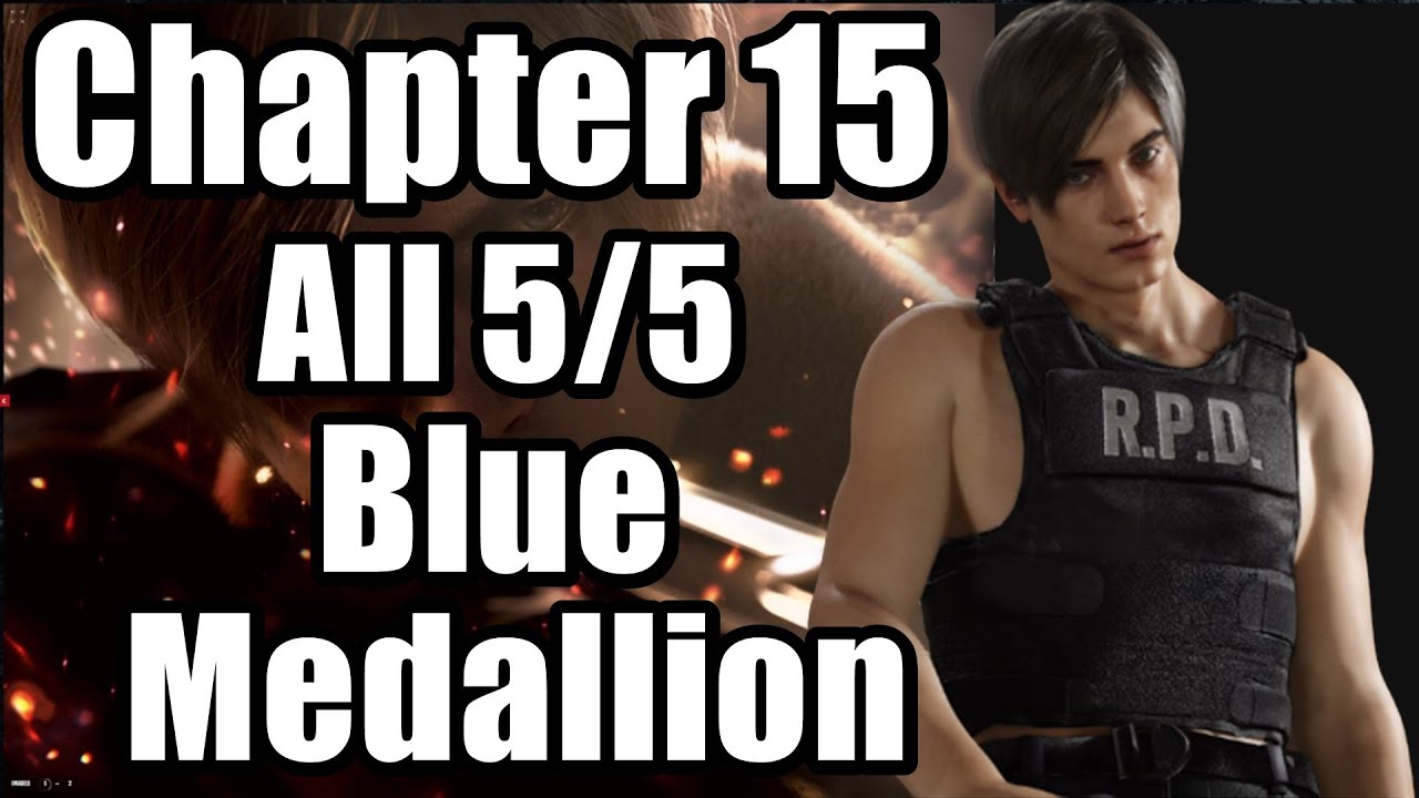 Chapter 15 Cliffside Ruin - All 5/5 Blue Medallion Locations Guide | Resident Evil 4 Remake