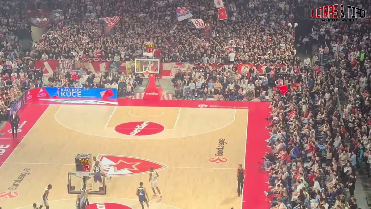 SRB: KK Crvena Zvezda Belgrade - Fenerbahce Istanbul [Fans, Basketball]. 2026-03-13