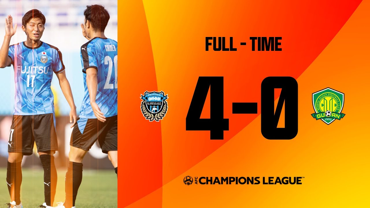 #ACL2021 - Full Match - Group I | Kawasaki Frontale (JPN) vs. Beijing FC (CHN)