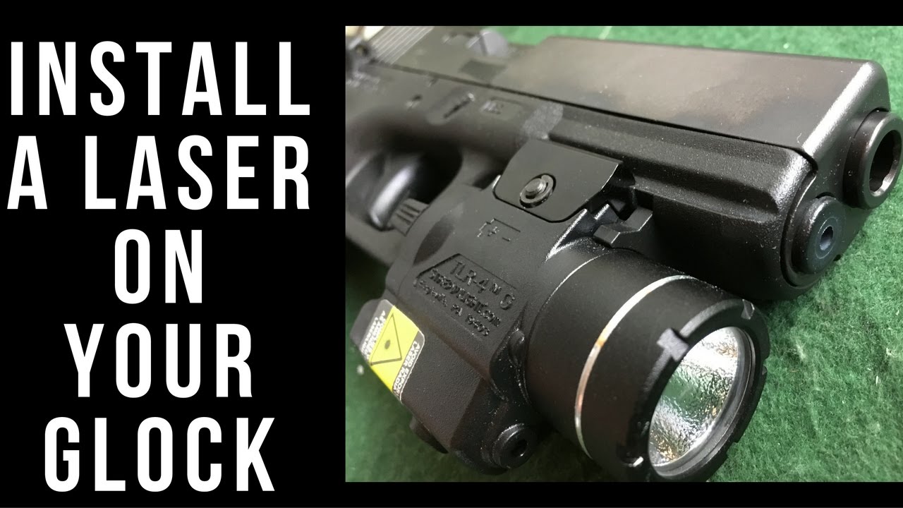 Installing and sighting in a Streamlight TLR-4G laser on a Glock