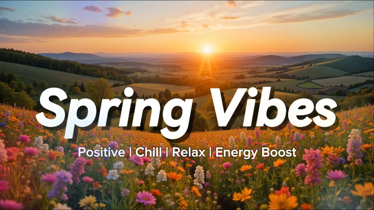 Warm Hug and Sunset 🌸 Spring Love Vibes | Smooth Groove Chill & Relaxing Music | Positive Day