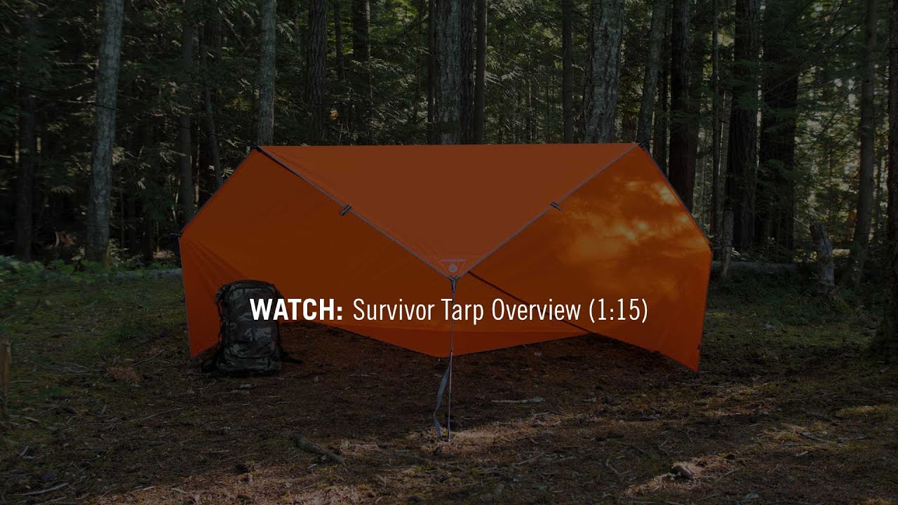 AquaQuest Waterproof Survivor Emergency Tarp