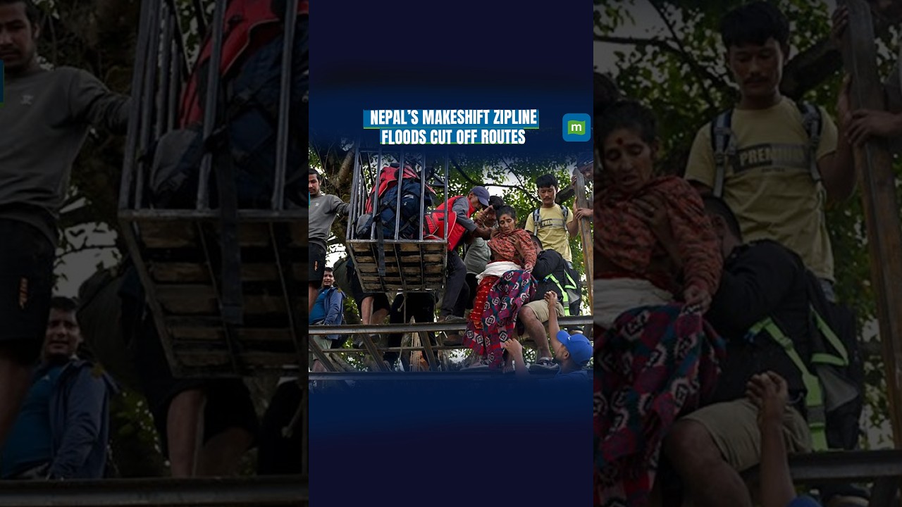 Nepal Flood Toll Hits 1,204, Army Sets Up Temporary River Zip Line For People To Cross River