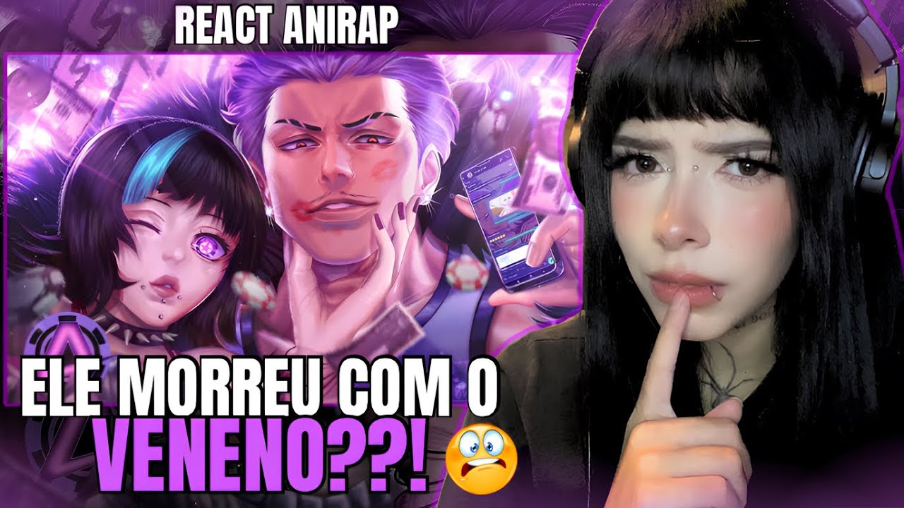 REACT EVY| Hakari Kinji (Jujutsu Kaisen) | O Dobro ou Nada| AniRap