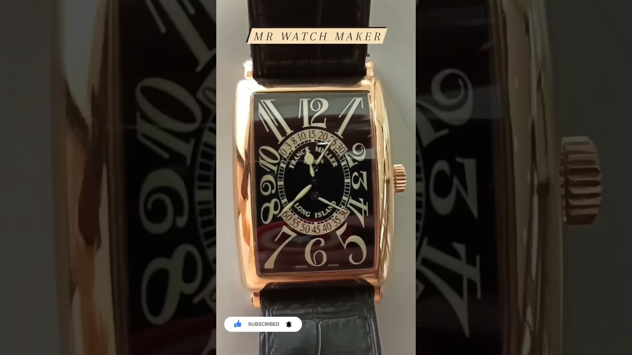 DO U KNOW HOW FRANCK MULLER MESMERIZING SECONDS COMPLICATION WATCH RUNS