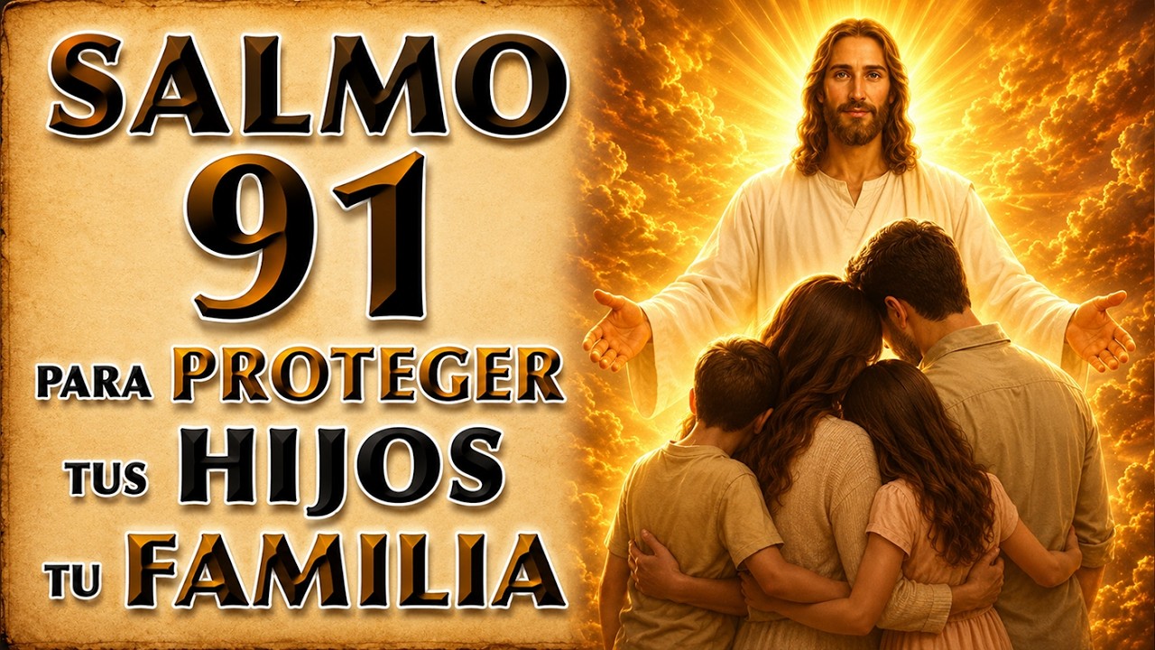 SALMO 91 PARA PROTEGER A TUS HIJOS Y TU FAMILIA, ORACIÓN PROFUNDA DE PROTECCIÓN