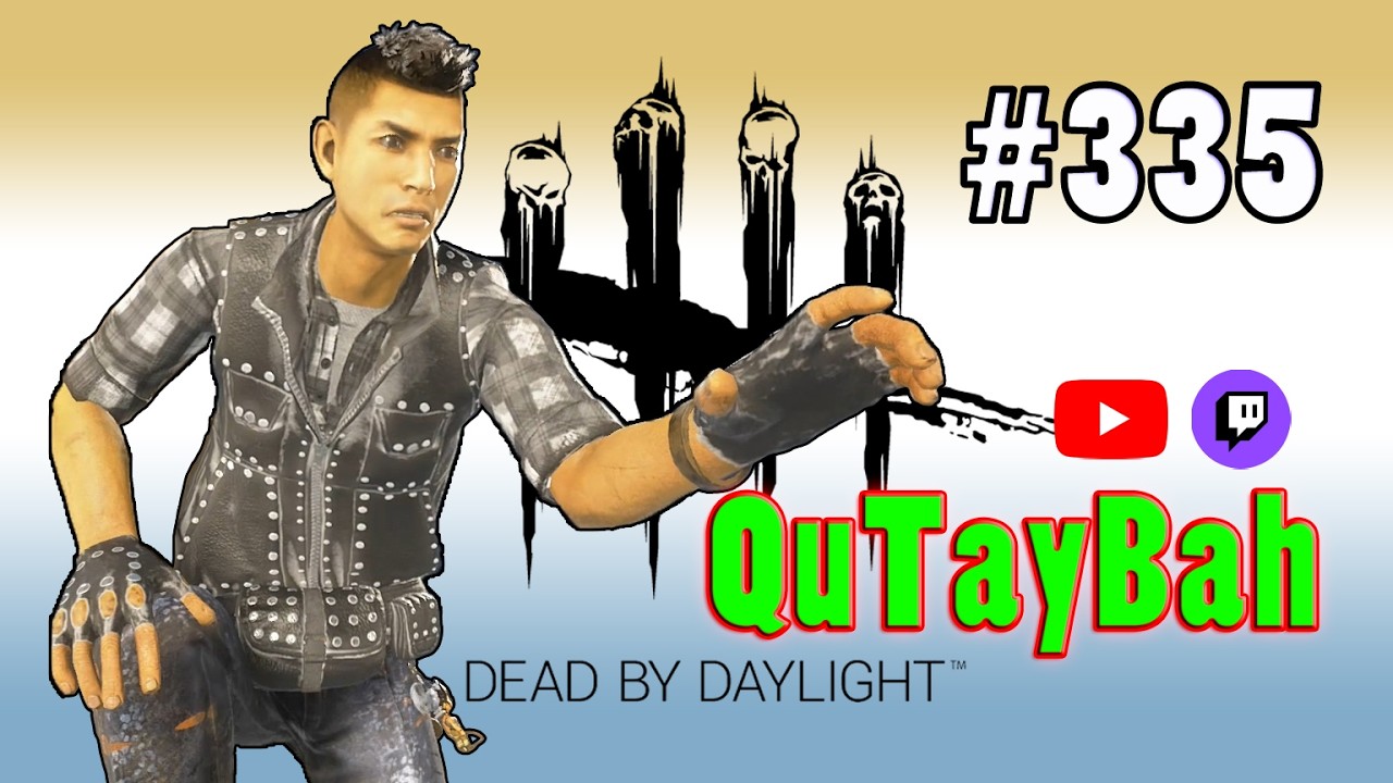 DBD noob survivor 暴躁老哥玩黎明殺機 #335：2v8模式貼膜&溜鬼練習 wall hugging&looping practice