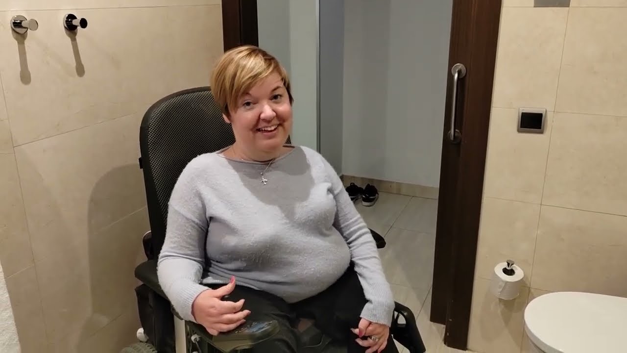 Accessible room in the hotel Ilunion Almirante, Barcelona