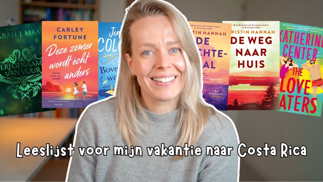 Leeslijst voor mijn vakantie naar Costa Rica