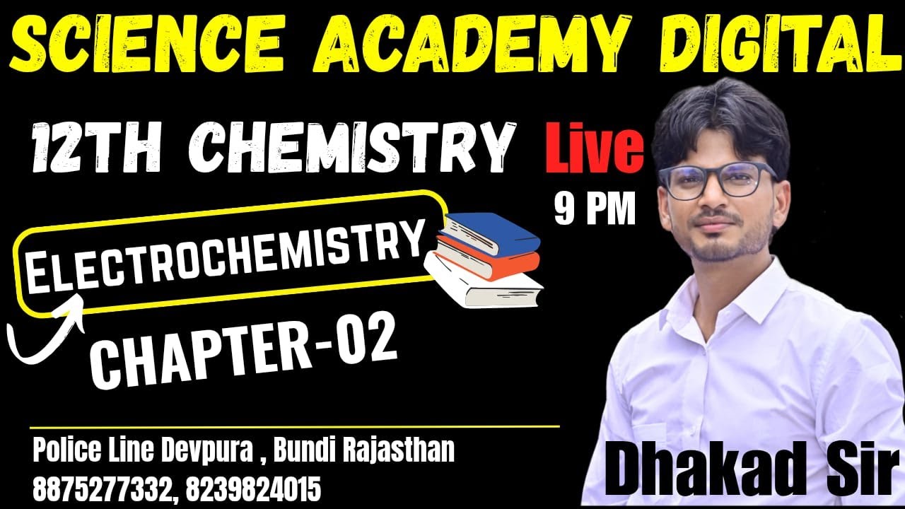 12th  Electrochemistry Revision class