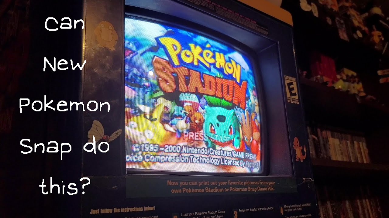 Станция Pokémon Snap. Чудесная капсула времени.
