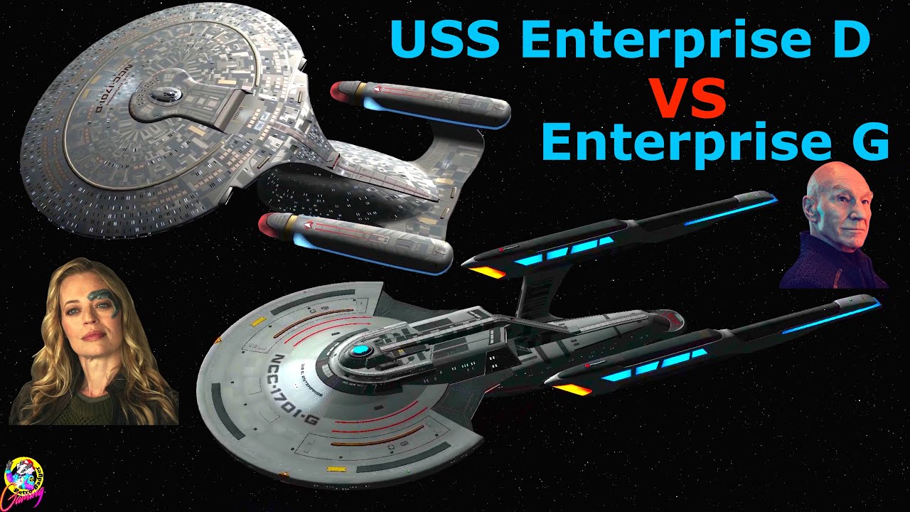Viewer Request - USS Enterprise D VS USS Enterprise G - Both Ways - Star Trek Starship Battles