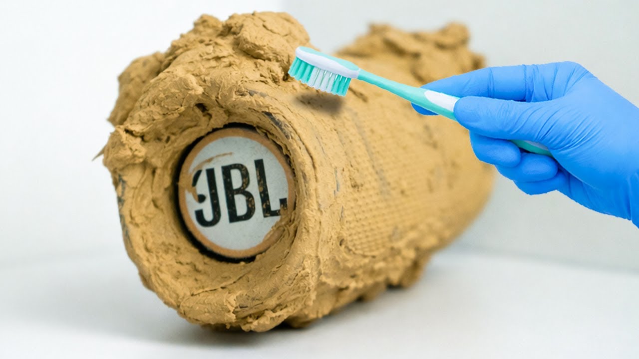ASMR Cleaning JBL Speaker. Deep Cleaning Speaker. Relaxing Video | Change Cleaning ASMR