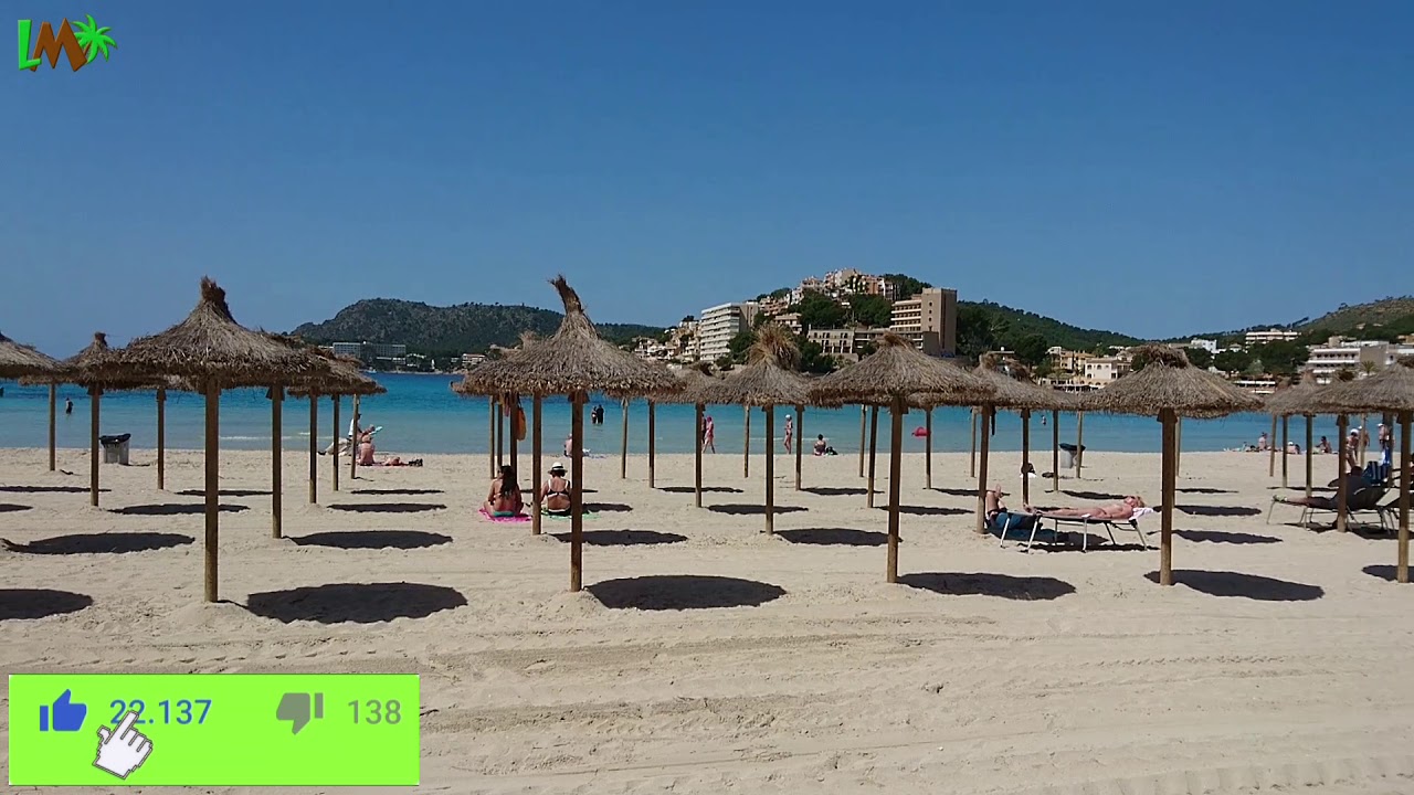 Playa Palmira   Paguera Mallorca   April
