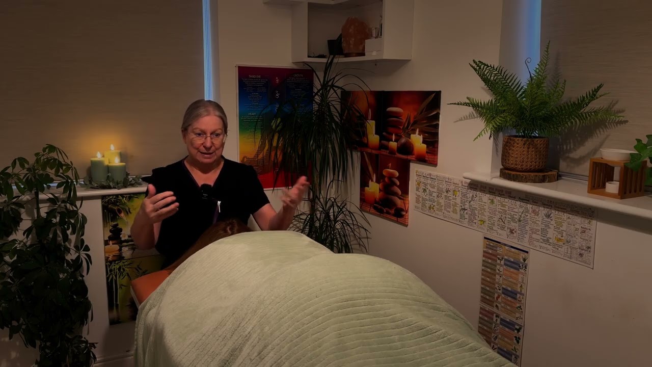 ASMR Full Back Massage and Acupoint session (Unintentional ASMR, Real person ASMR)