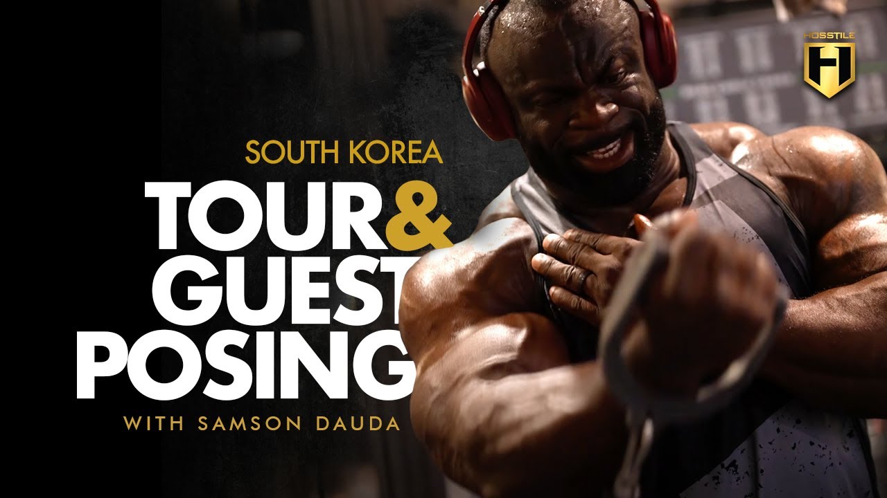 Samson Dauda South Korea Guest Posing and Tour Part 1 | HOSSTILE