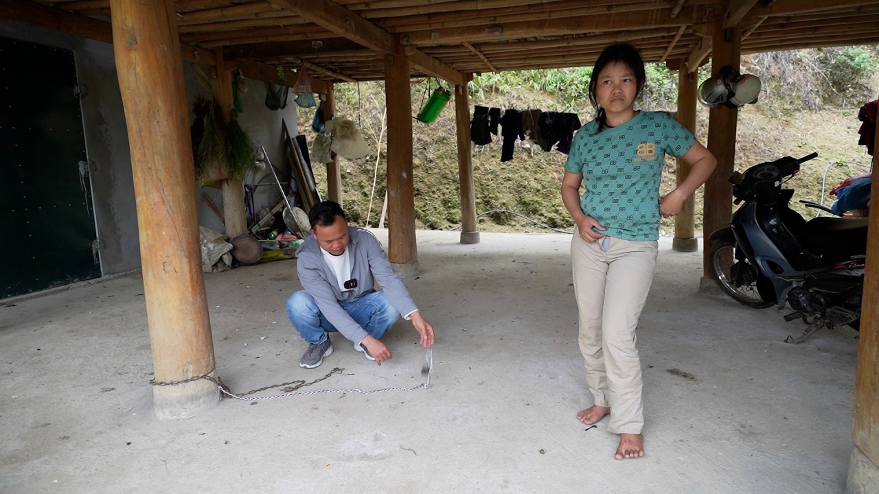 Hoàn cảnh em Hảo quá trẻ lấy ck sinh con bị tâm thần bỏ về bản không có tiền đi chữa ngày một nặng