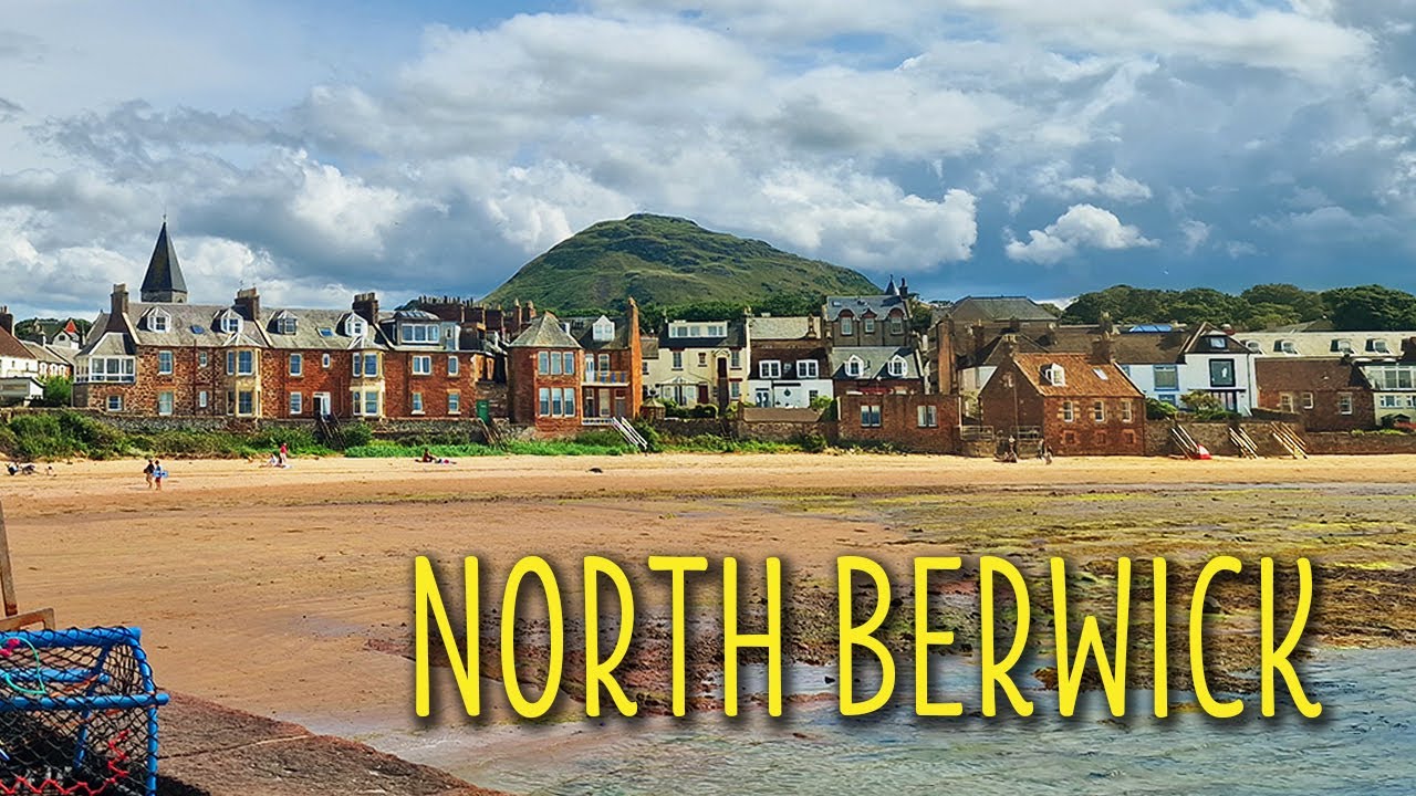 North Berwick- an UNMISSABLE day trip from Edinburgh! | Scotland Walking Tour| Edinburgh | 4K