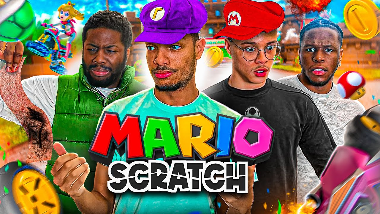 MARIO SCRATCH avec les Jackson's (le perdant se prend une bande de cire)