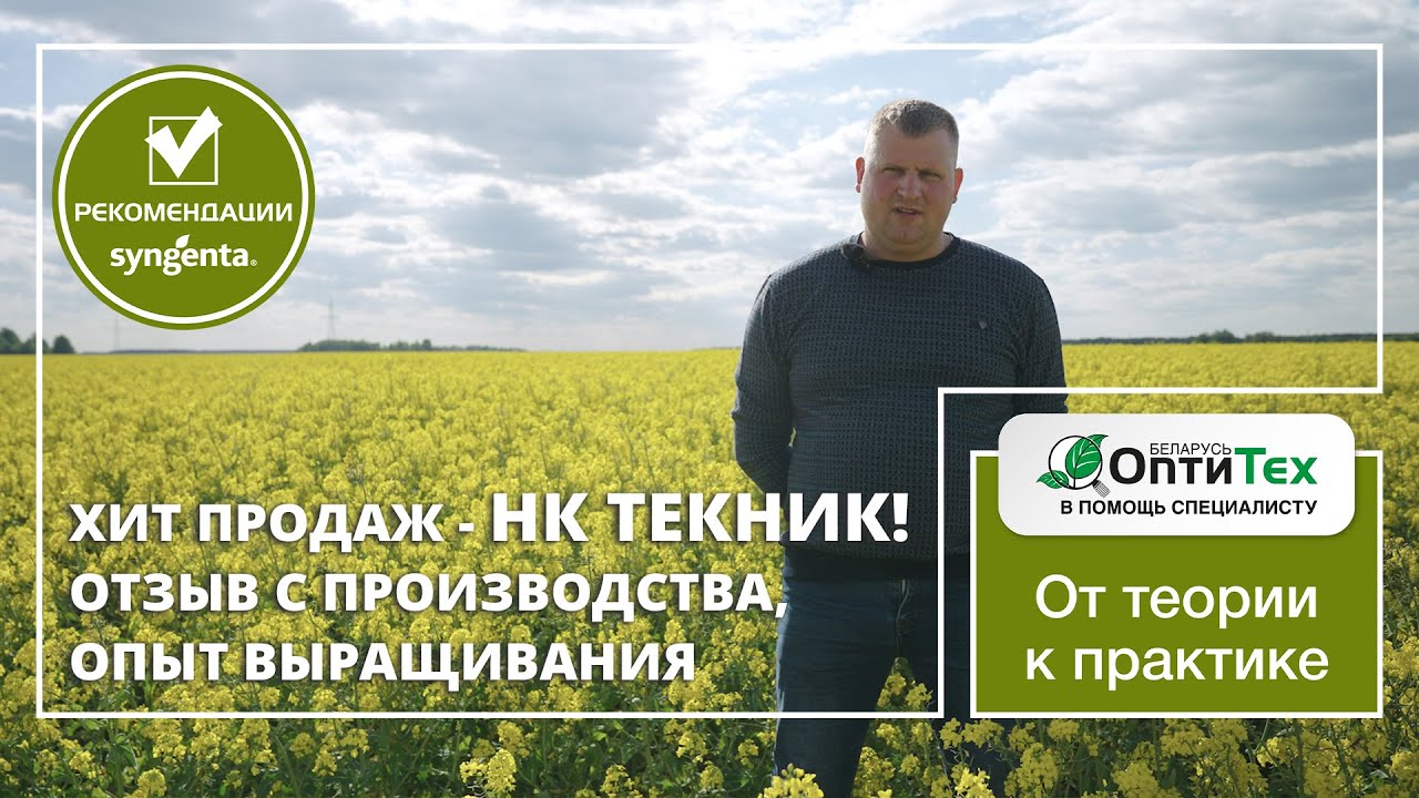 НК Текник – дело техники, хит продаж! Отзыв с производства, опыт выращивания в КСУП Песковцы.
