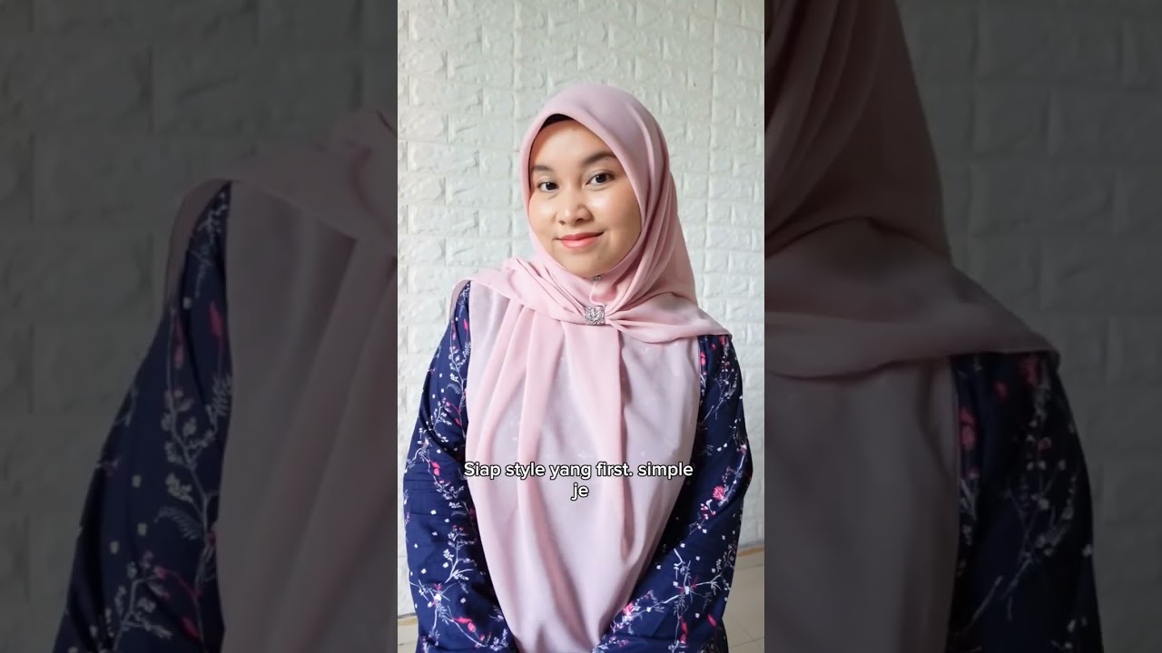 3 BAWAL STYLE PAKAI RING TUDUNG