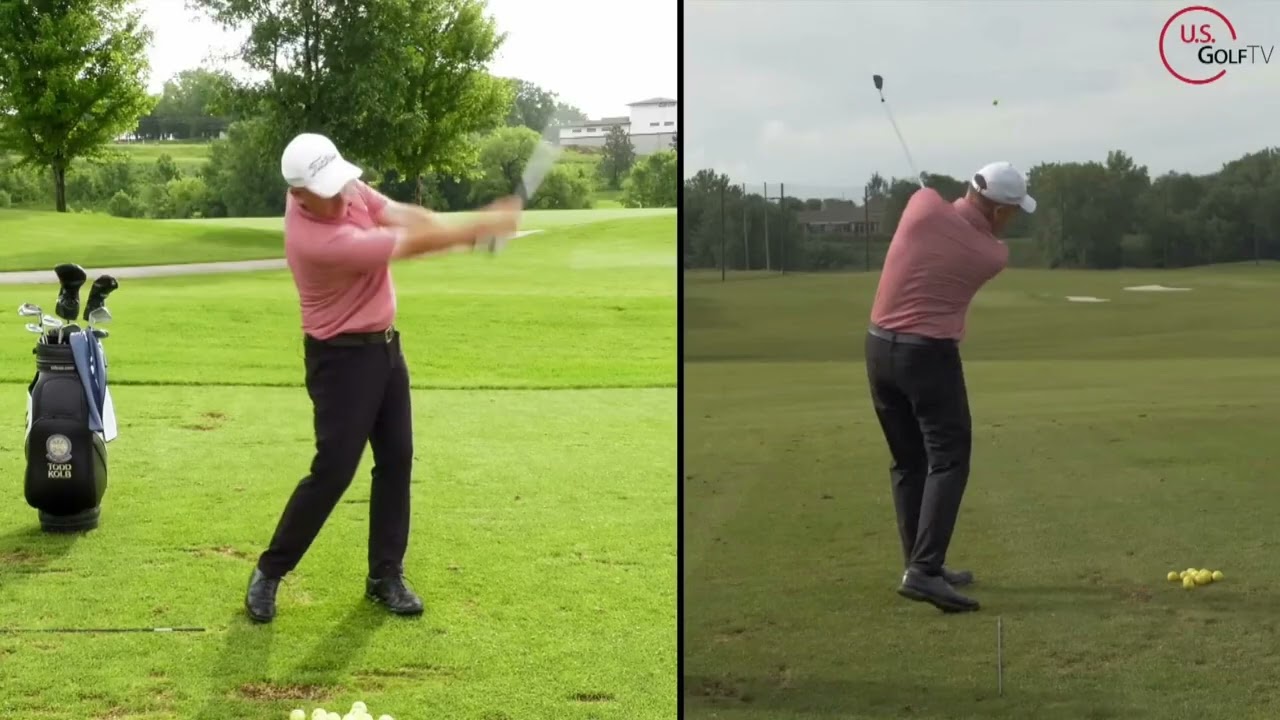 Todd Kolb Vertical Line Swing Slow Motion