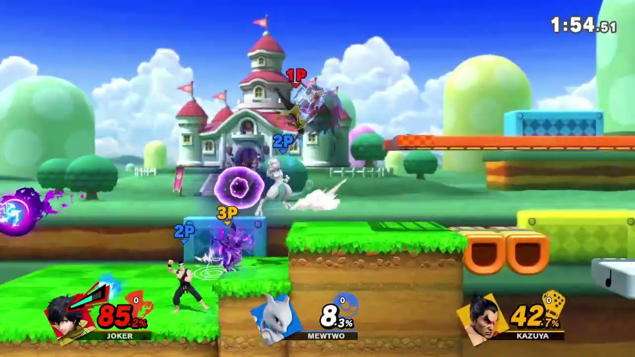 スマブラSP リプレイ タイム制 13016 [26年01月分]【ミュウツー 2P自分】