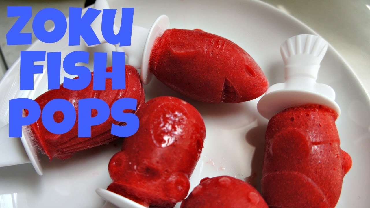 How to Make Fruit Popsicles | Zoku Fish Pop Mold