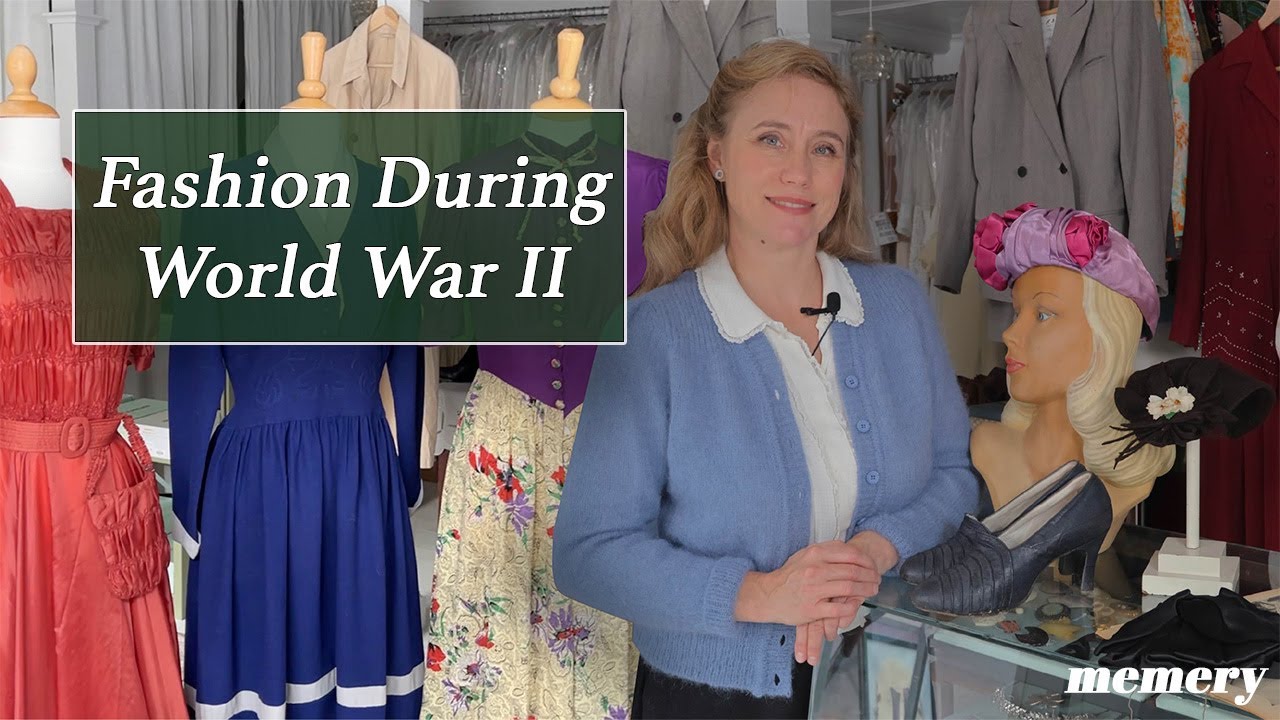 How World War II Changed Fashion! - Fashion On The Rations