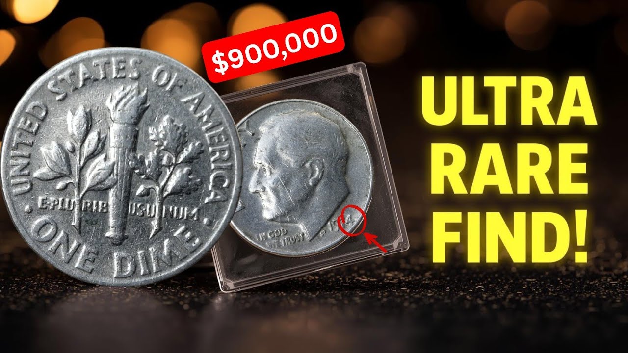 Top 3 Roosevelt Dimes Still In Circulation, One Tiny Mistake Could Cost You $900,000, do you have