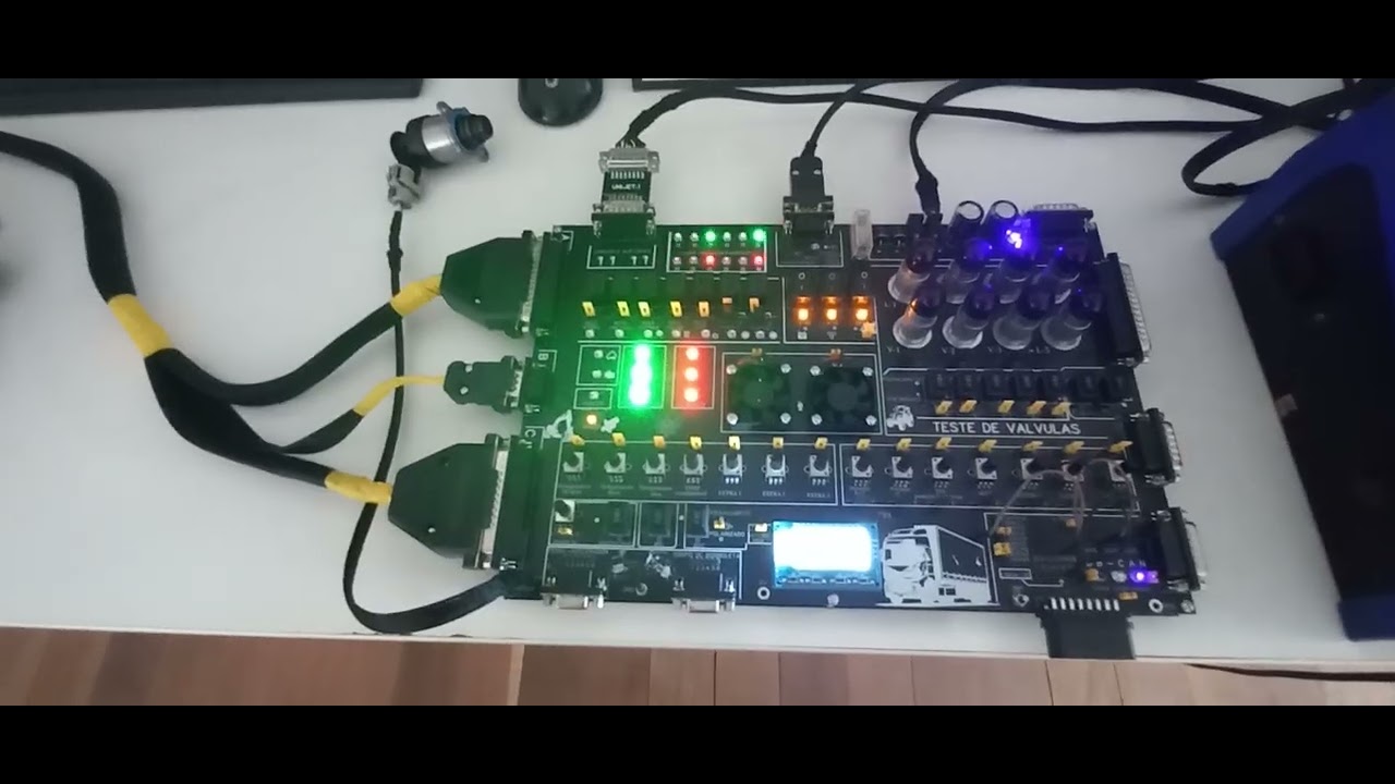 REPARO E SIMULAÇÃO EDC7CU31 VOLVO
