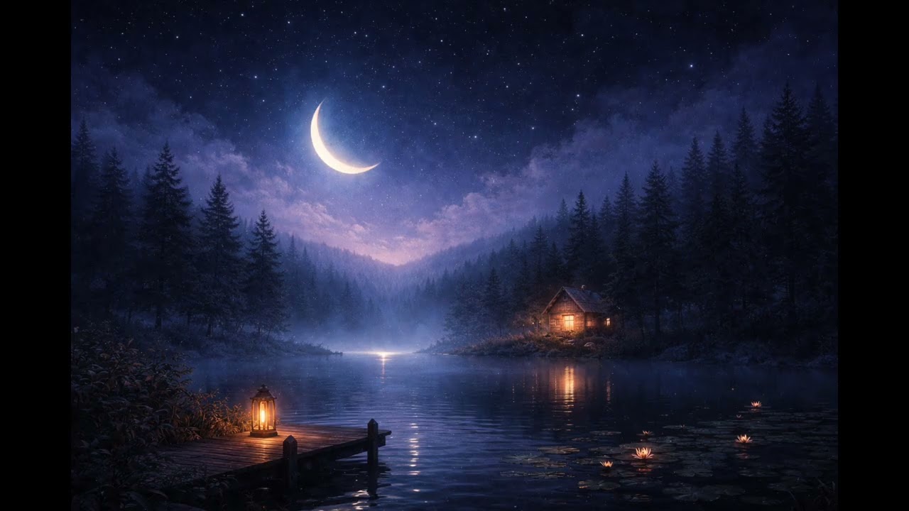 deep sleep lofi 🌙 soft ambient sounds for a calm night (60 min)