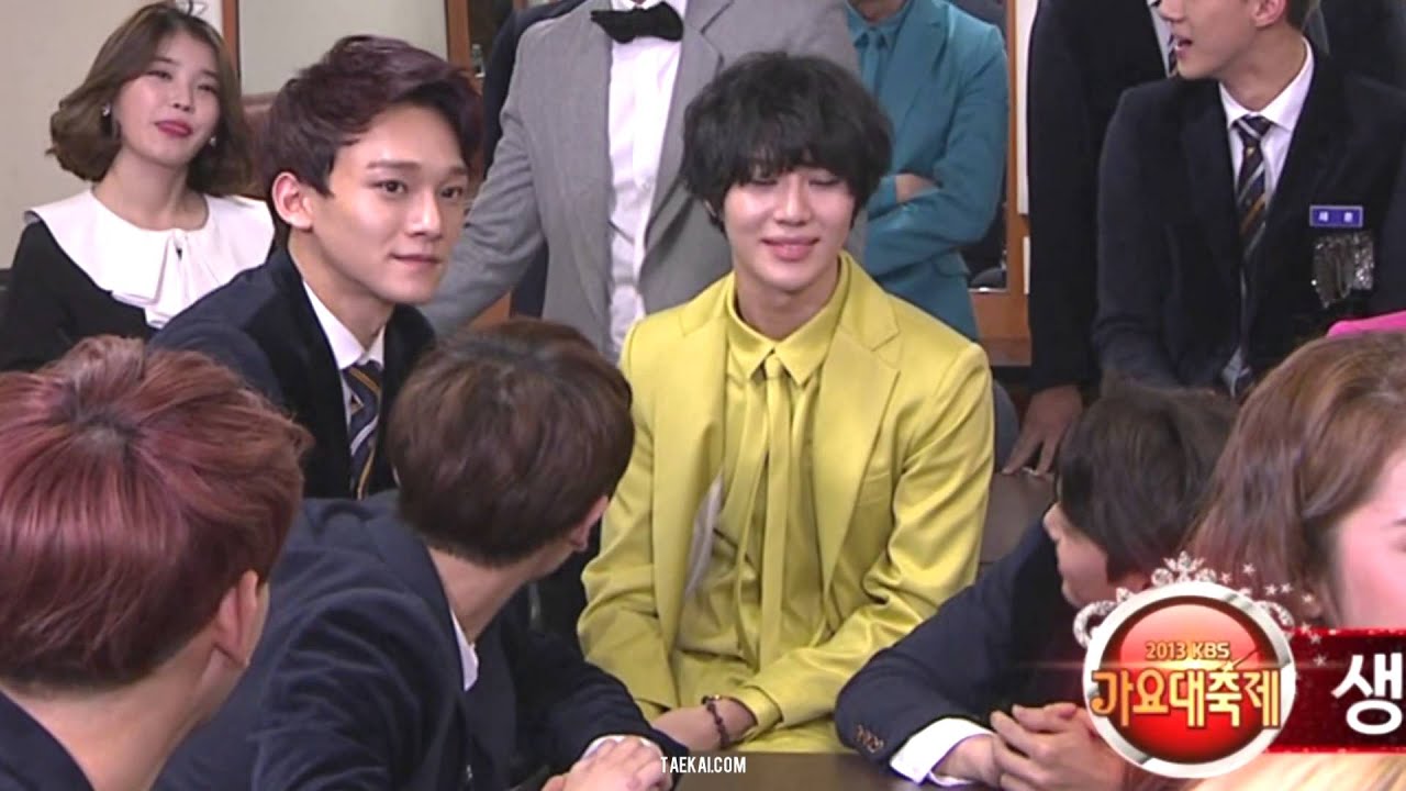131227 TAEMIN & KAI CUT 가요대축제 Backstage