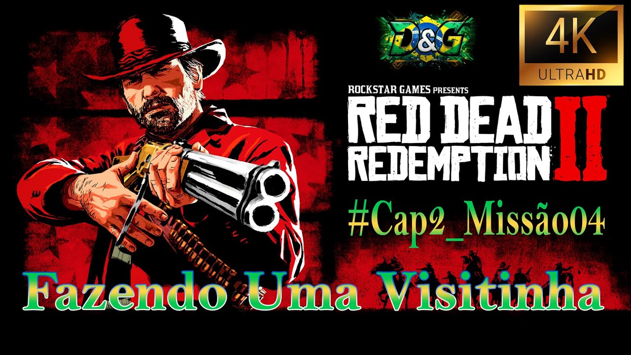 Red Dead Redemption 2 | Fazendo Uma Visitinha | Detonados e Gameplays BR | #RDR2_Cap2