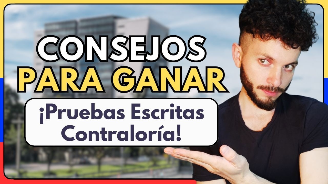 Consejos de Ultima Hora para GANAR el EXAMEN de la Contralor&iacute;a!