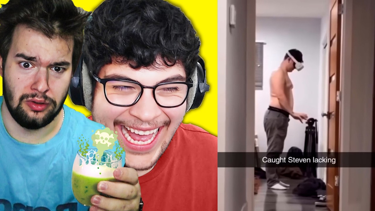 THE GROSSEST YOU LAUGH YOU LOSE CHALLENGE EVER FT. ElasticDroid