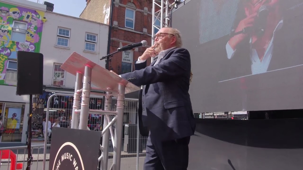 Kiss FM founder Gordon Mac induction into the Camden Music Walk of Fame - Full Speech