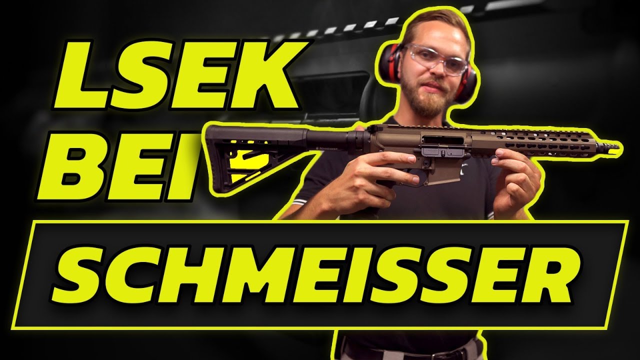 😎 Schmeisser Neuheit AR15-9mm S4F - Betriebsbesichtigung, Bau und Schusstest