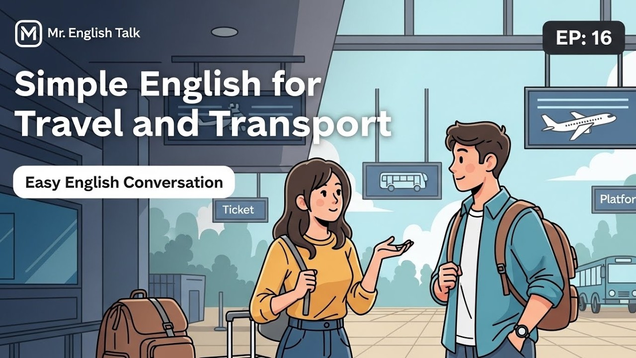 Easy English Listening Practice | Travel and Transport #english #speakingeveryday #learnenglish