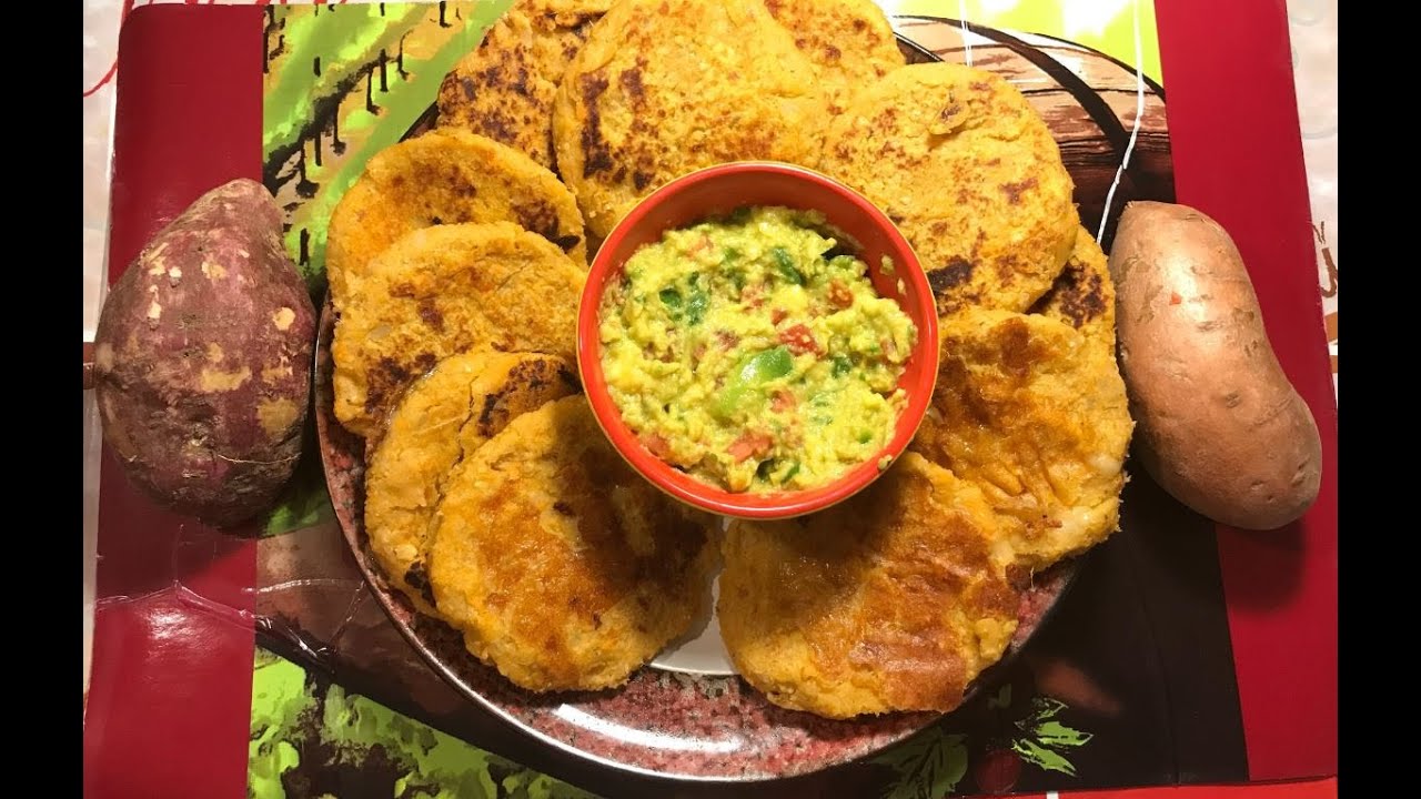 Tortitas de Camotes O Batatas O Sweet Potato, Ricas y Faciles.