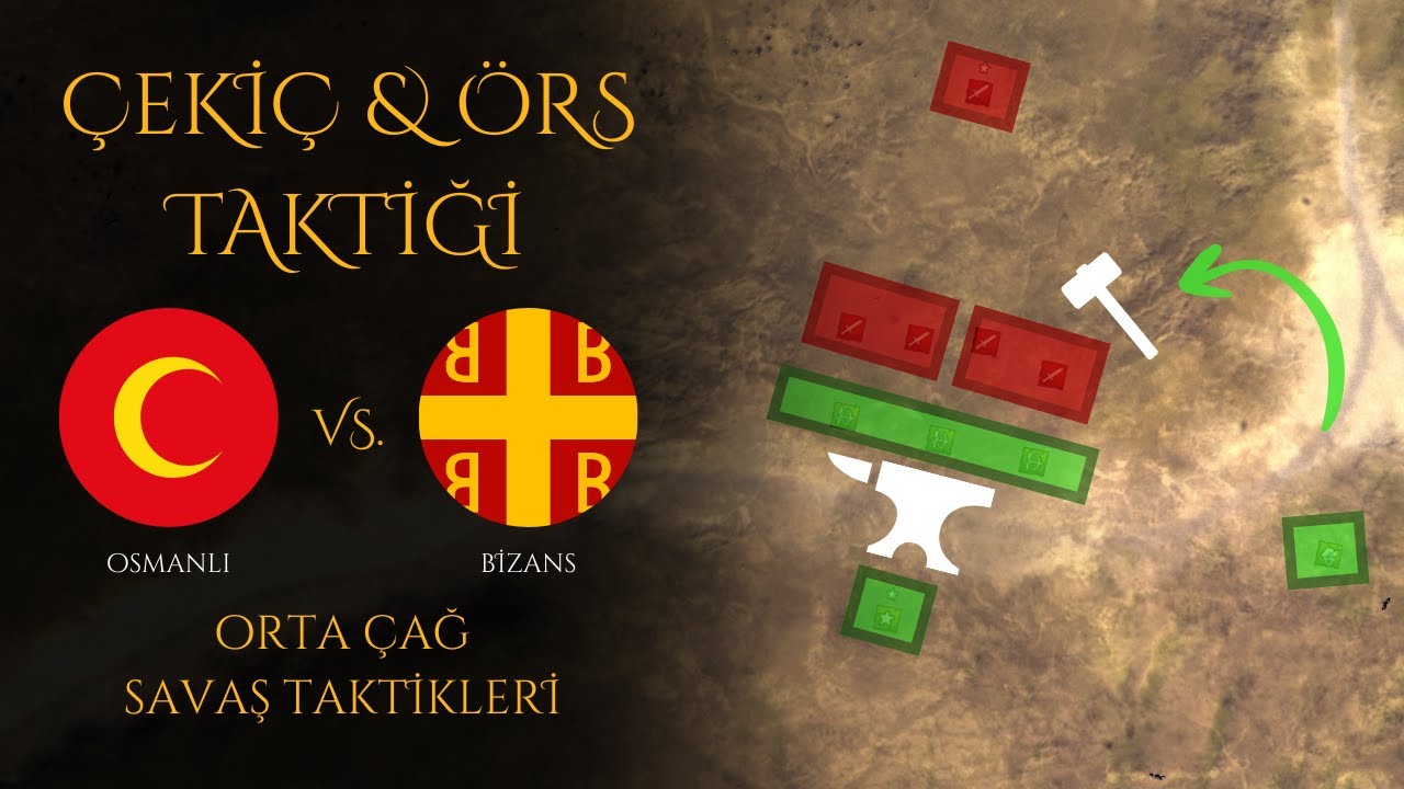 Çekiç ve Örs Taktiği | Osmanlı Bizans'a Karşı | Total War: Attila Sinematik Savaş