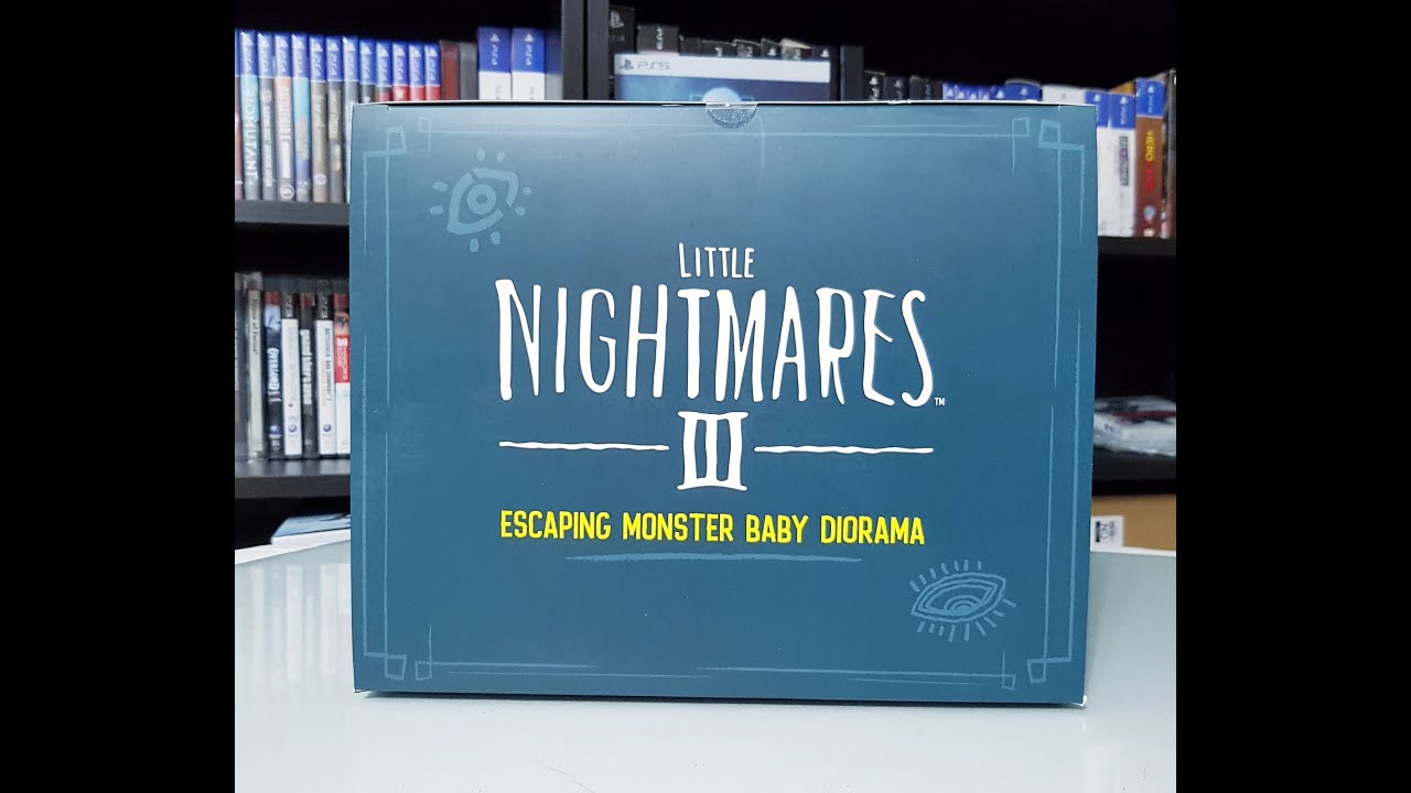 Little Nightmares III Escaping Monster Baby Diorama unboxing