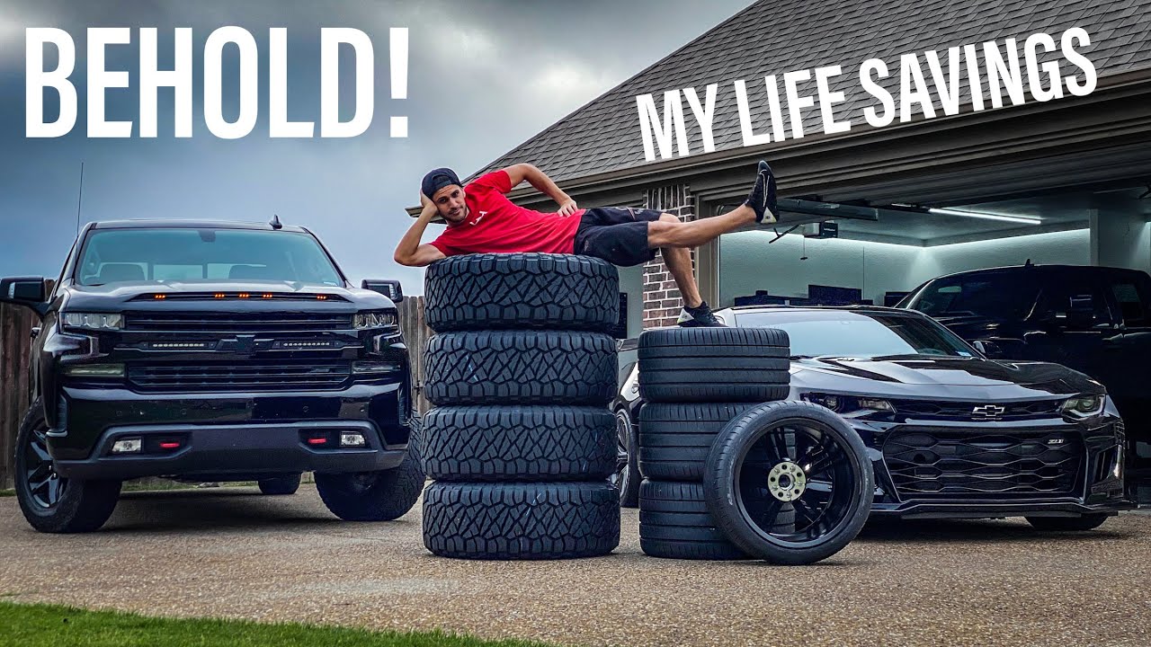 Michelin PS4S on ZL1 1LE 🔥 + 35” Nitto Ridge Grapplers for the Silverado Trail Boss!