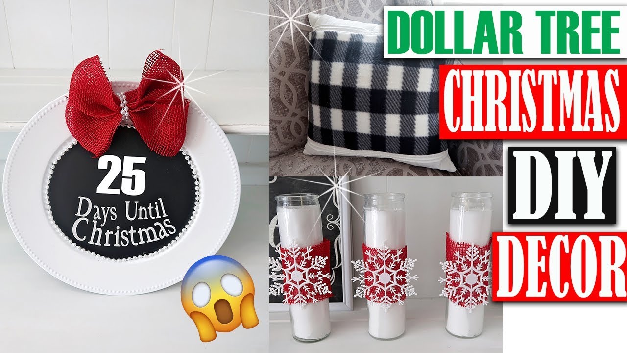 DOLLAR TREE CHRISTMAS DECOR 2018
