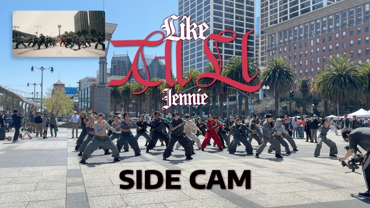[SIDE CAM] [KPOP IN PUBLIC | ONE TAKE] like JENNIE - JENNIE | Dance Cover #jennie #likejennie