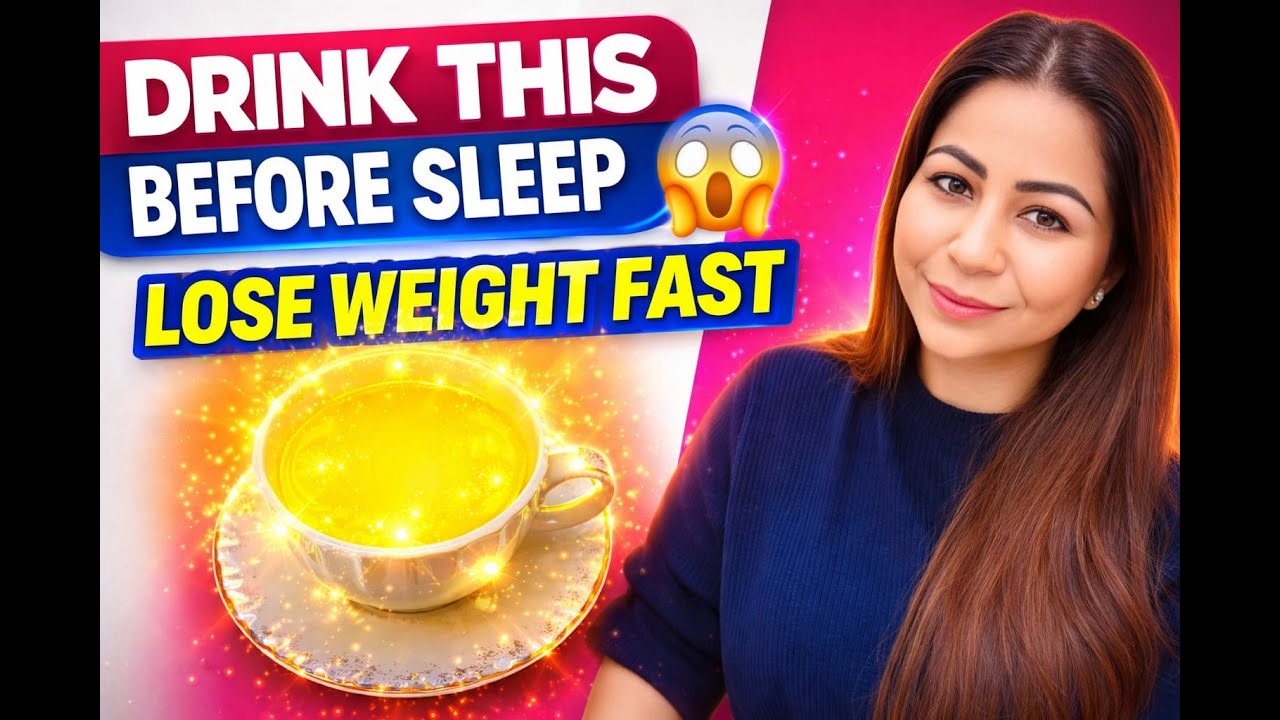 Night Drink 🌙 Melt Belly Fat While You Sleep ⚡ Fast Weight Loss